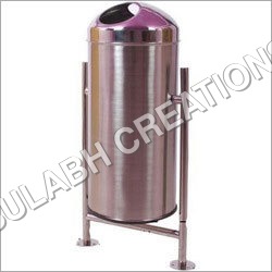 स्टेनलेस स्टील हैंगिंग डस्टबिन