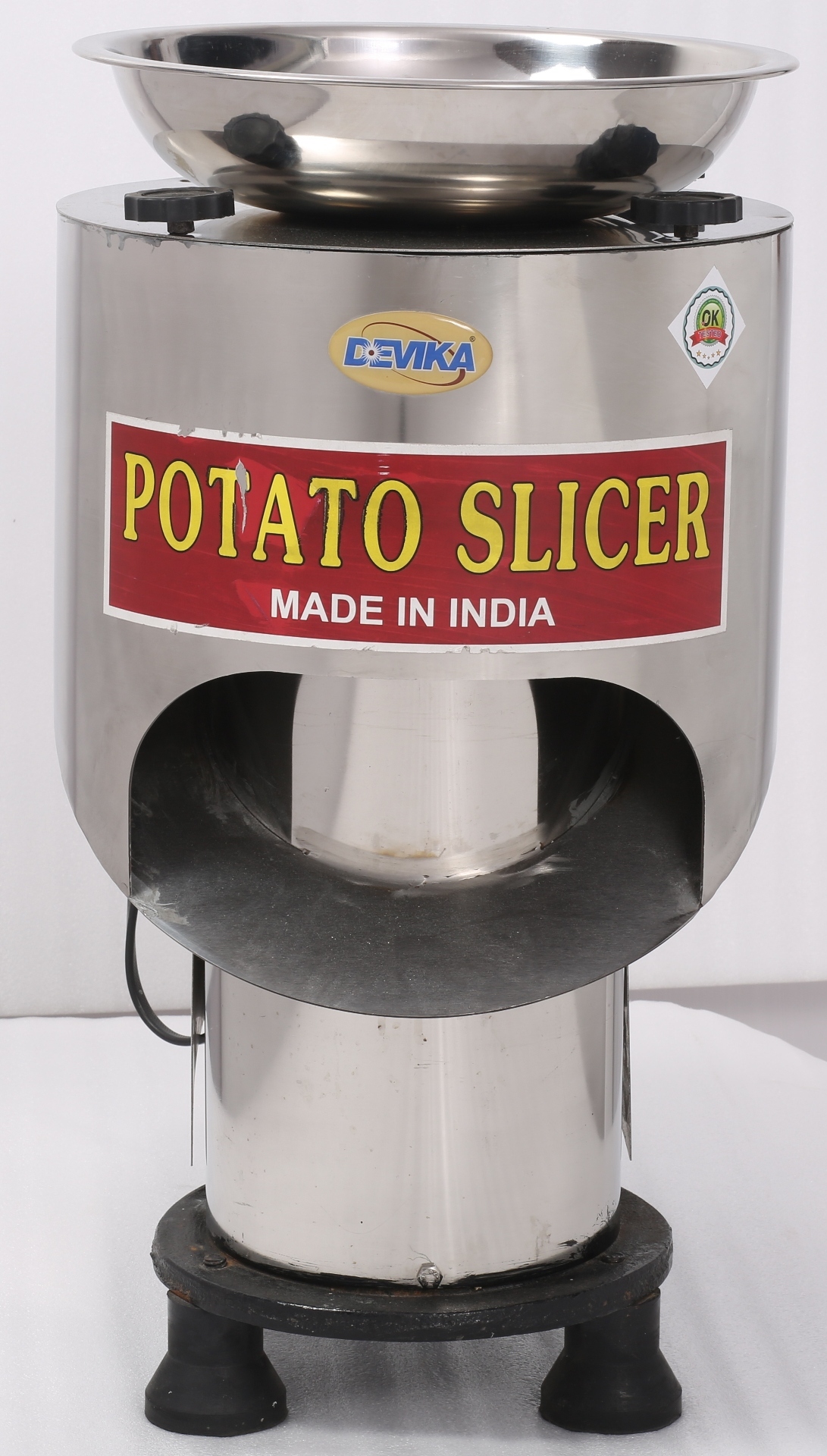 Potato Slicer Capacity: 200 Kg/hr