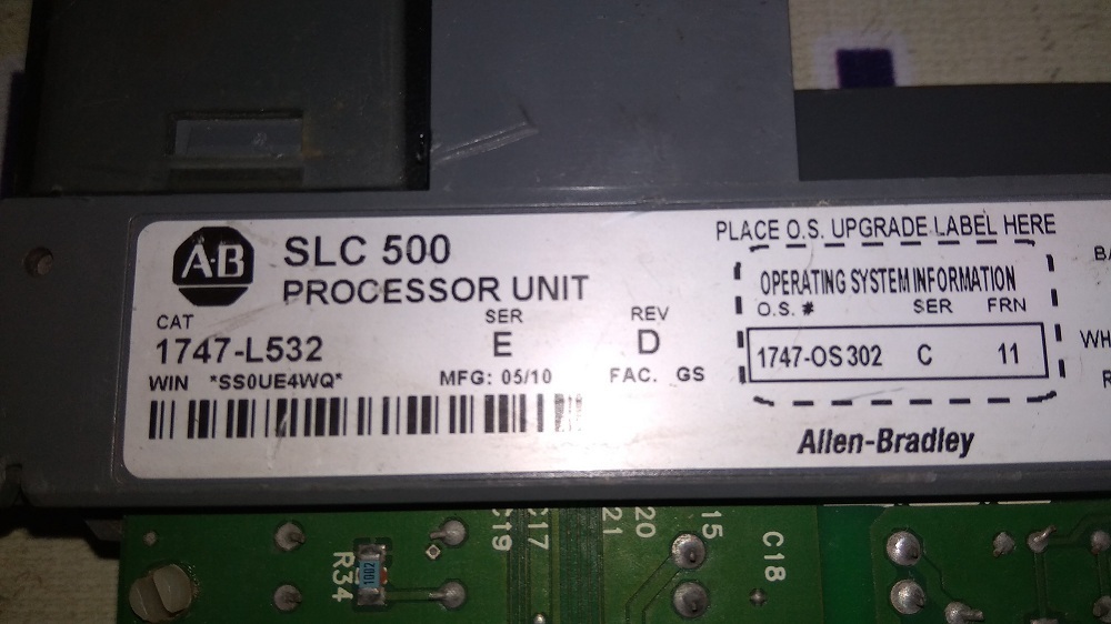 Allen Bradley Cpu 1747-l532 E