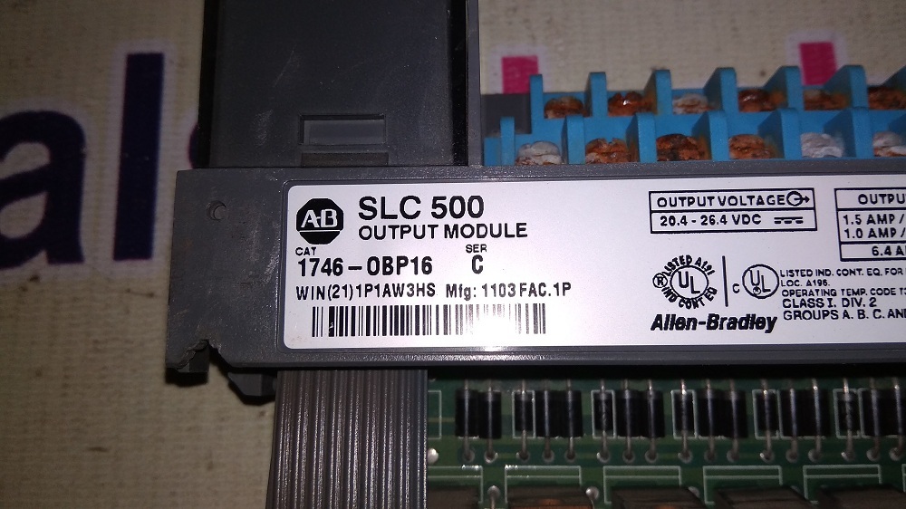 Allen Bradley Output Module 1746-obp16 C