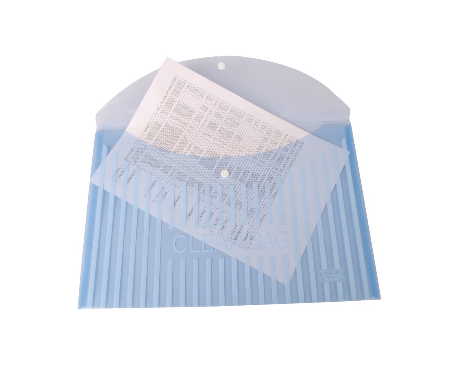 Plastic My Clear Bag (Linear Print)