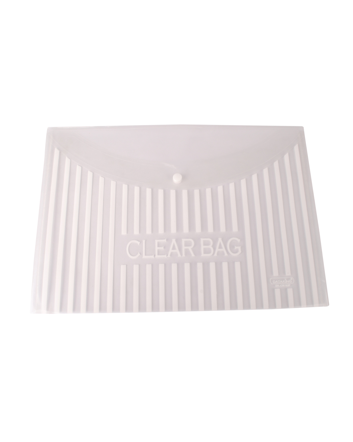 Plastic My Clear Bag (Linear Print)