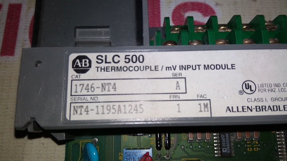 Allen Bradley Input Module 1746-nt4 A