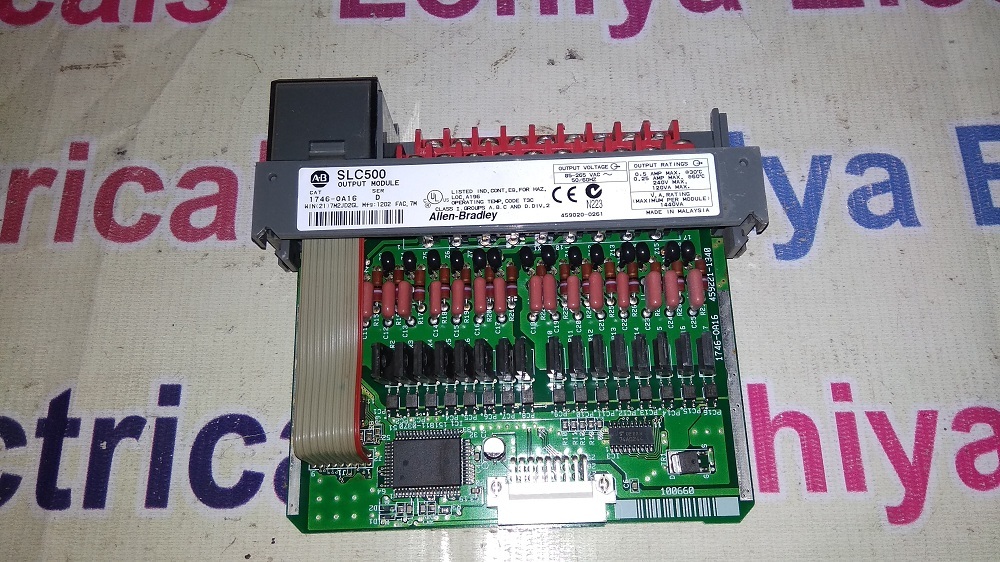 Allen Bradley Output Module 1746-oa16 D