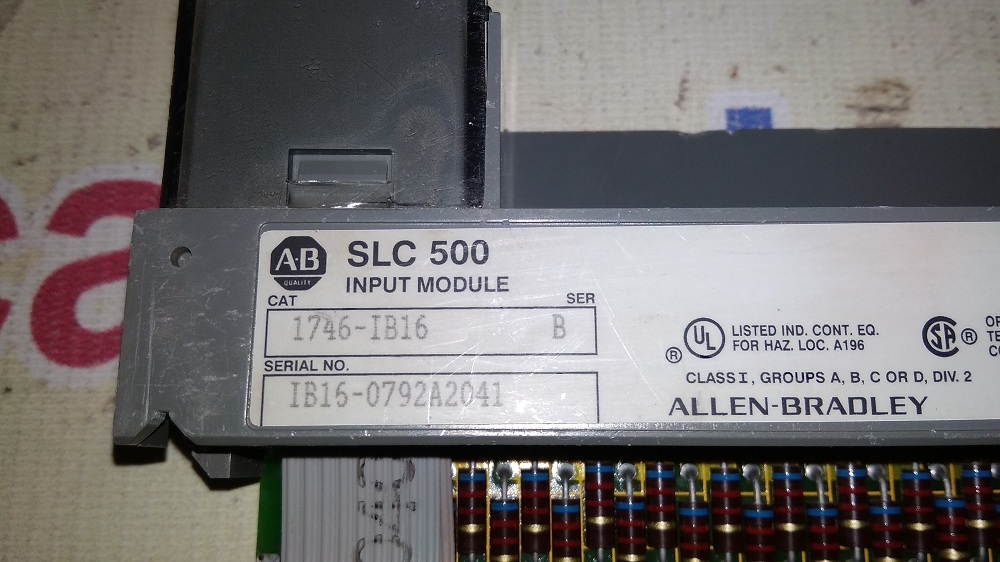 Allen Bradley Input Module 1746-ib16 B