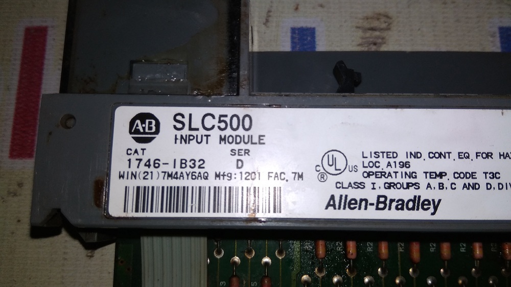 Allen Bradley Input Module 1746-ib32 D