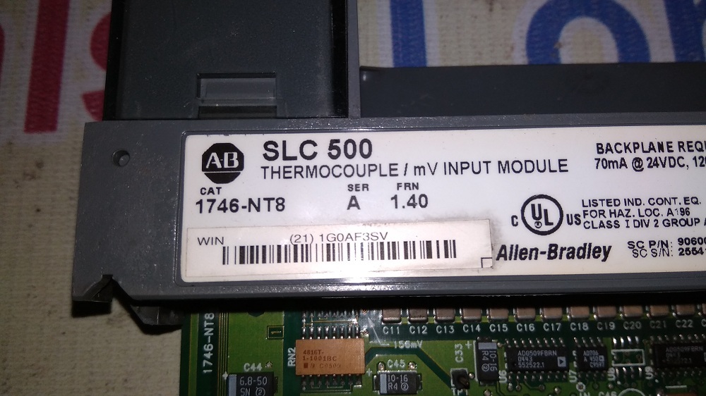 Allen Bradley Input Module 1746-nt8 A