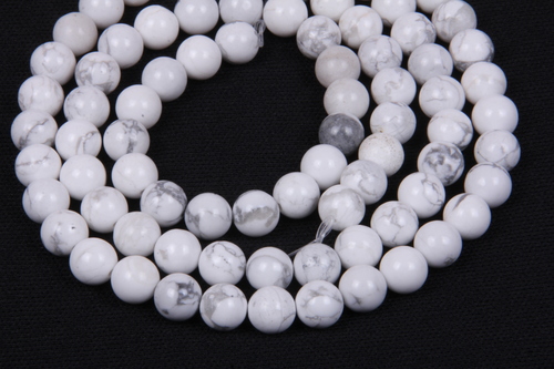 Howlite 8 MM मोती