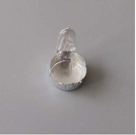 Round Micro Aluminum Weighing Boat With Breach And Handle Cas No: Mwbal3500/mwbal500