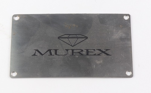 मेटल स्टेनलेस स्टील नेमप्लेट