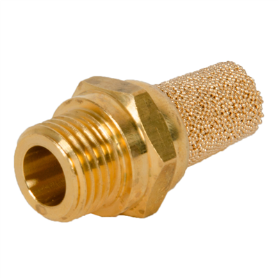 Cylinder Brass Silencer