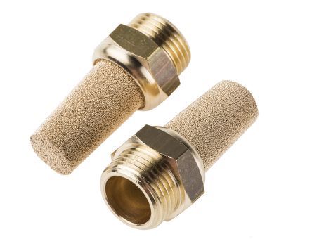 Cylinder Brass Silencer