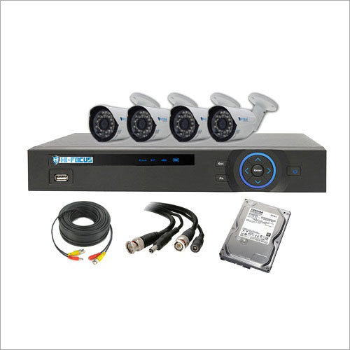 Hi Focus Dome Camera - Plastic, 4.5 x 4.5 x 3.5 Inches | 1080p HD Resolution, Easy Installation, Wall & Ceiling Mountable