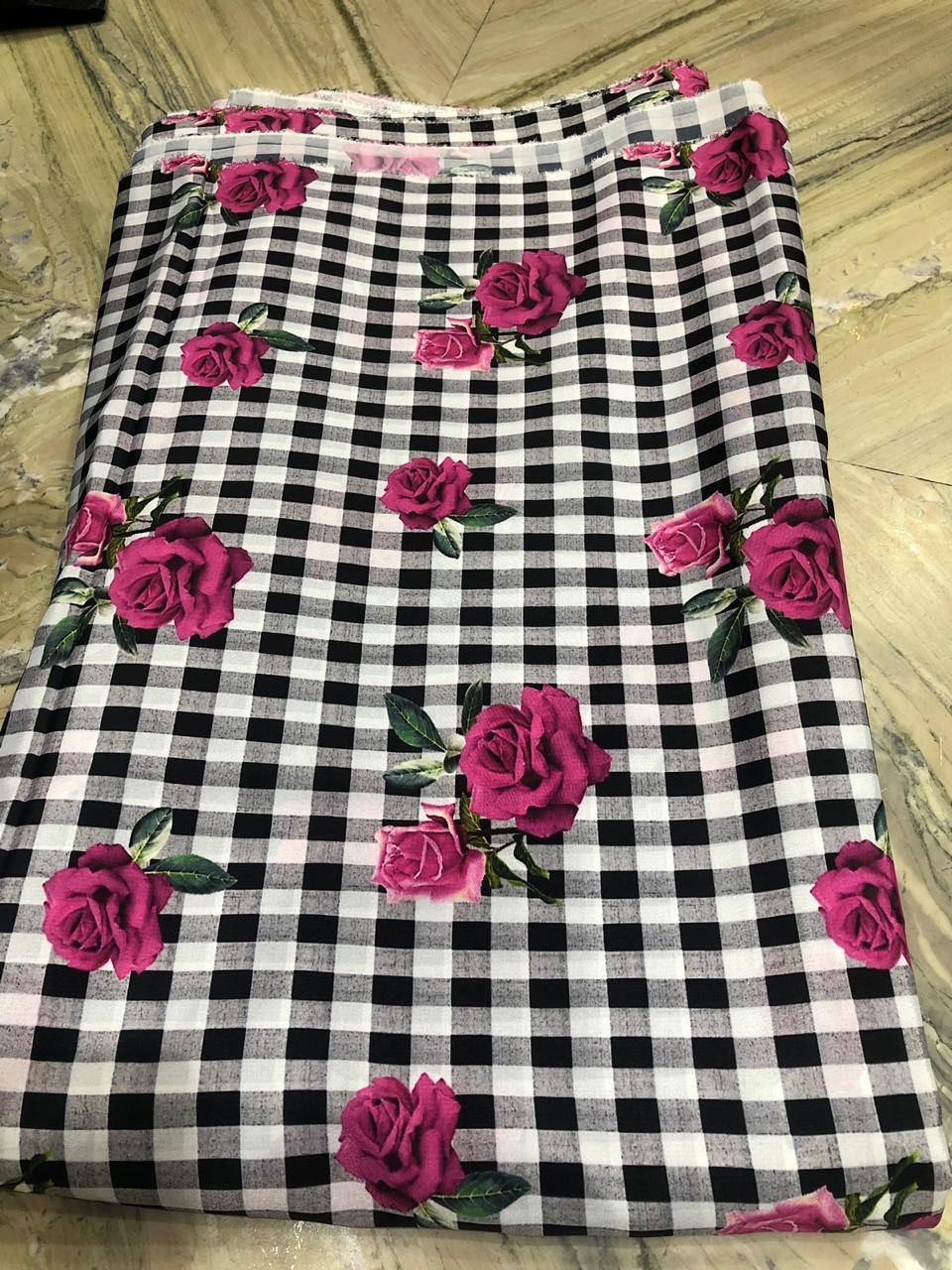 Trendy 3d Digital Printed Fabric