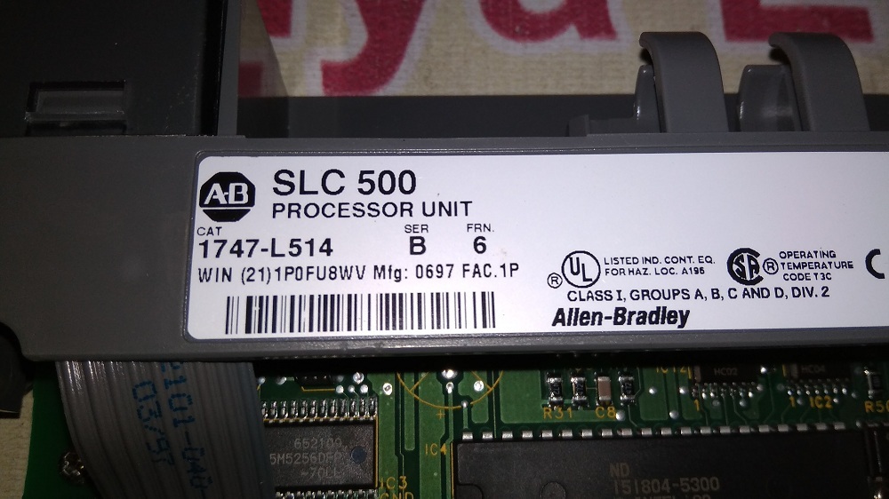 Allen Bradley Cpu 1747-l514 B