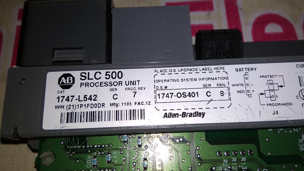 Allen Bradley Cpu 1747-l542 C