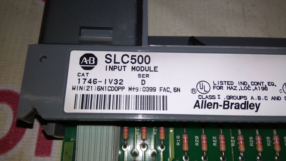 Allen Bradley Input Module 1746-iv32 D