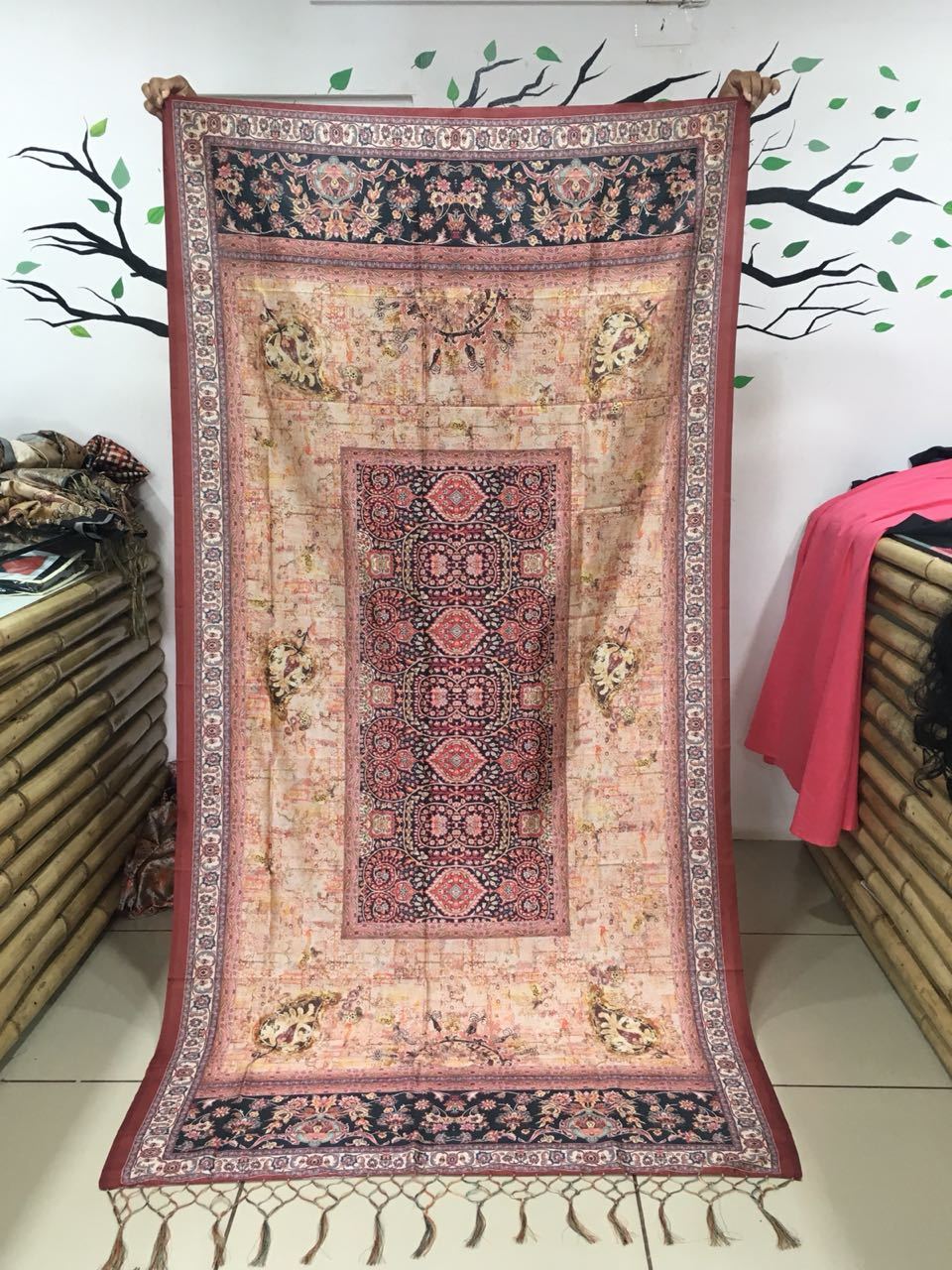 Designer Printed Dupatta Fabric