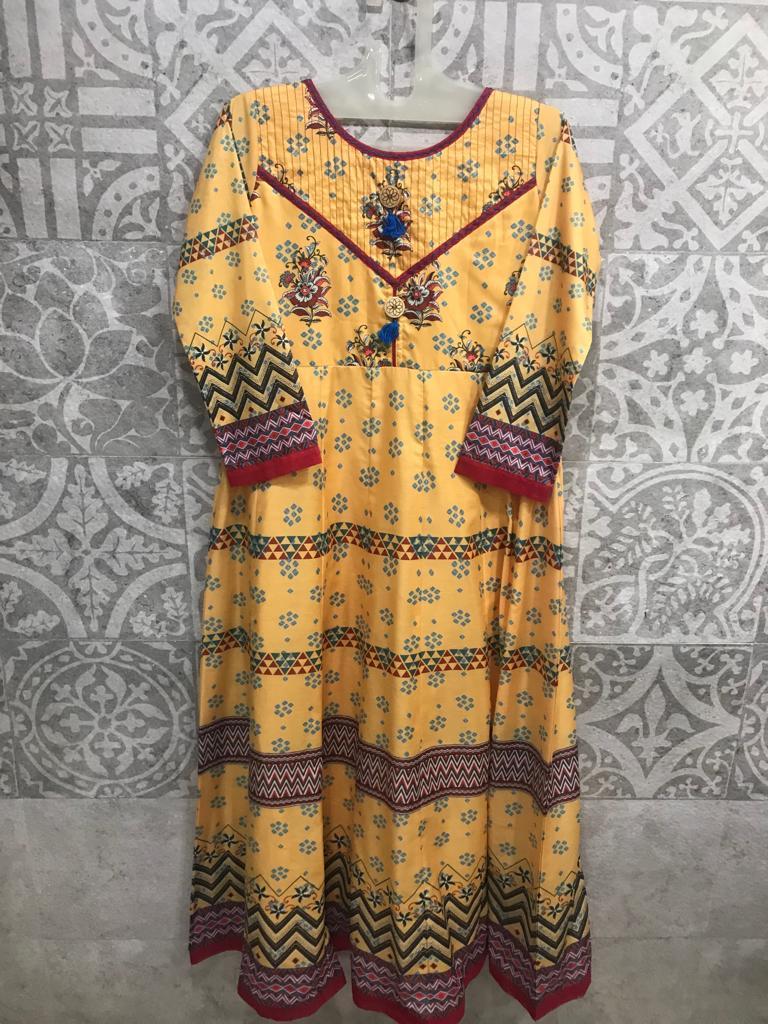 Digital Printed Kurti Fabric