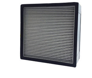 Aluminium Frame Deep Pleat Hepa Box Air Filter