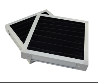 Aluminum Alloy Frame External Frame Pp Honeycomb Activated Carbon Industrial Air Filter