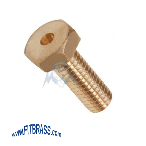 Natural Brass Unidirectional Screws