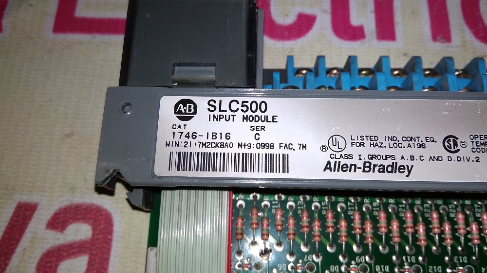 Allen Bradley Input Module 1746-ib16 C