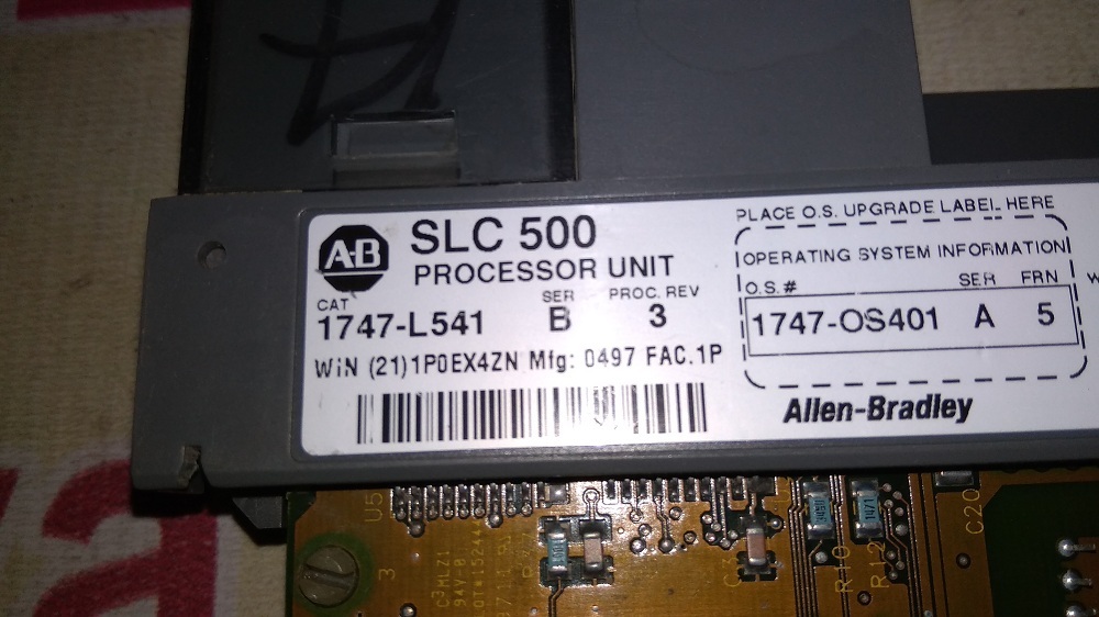 Allen Bradley Cpu 1747-l541 B