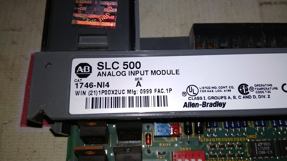 Allen Bradley Input Module 1746-ni4 A