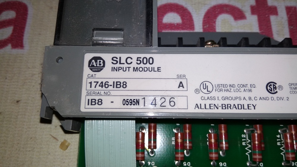 Allen Bradley Input Module 1746-ib8 A