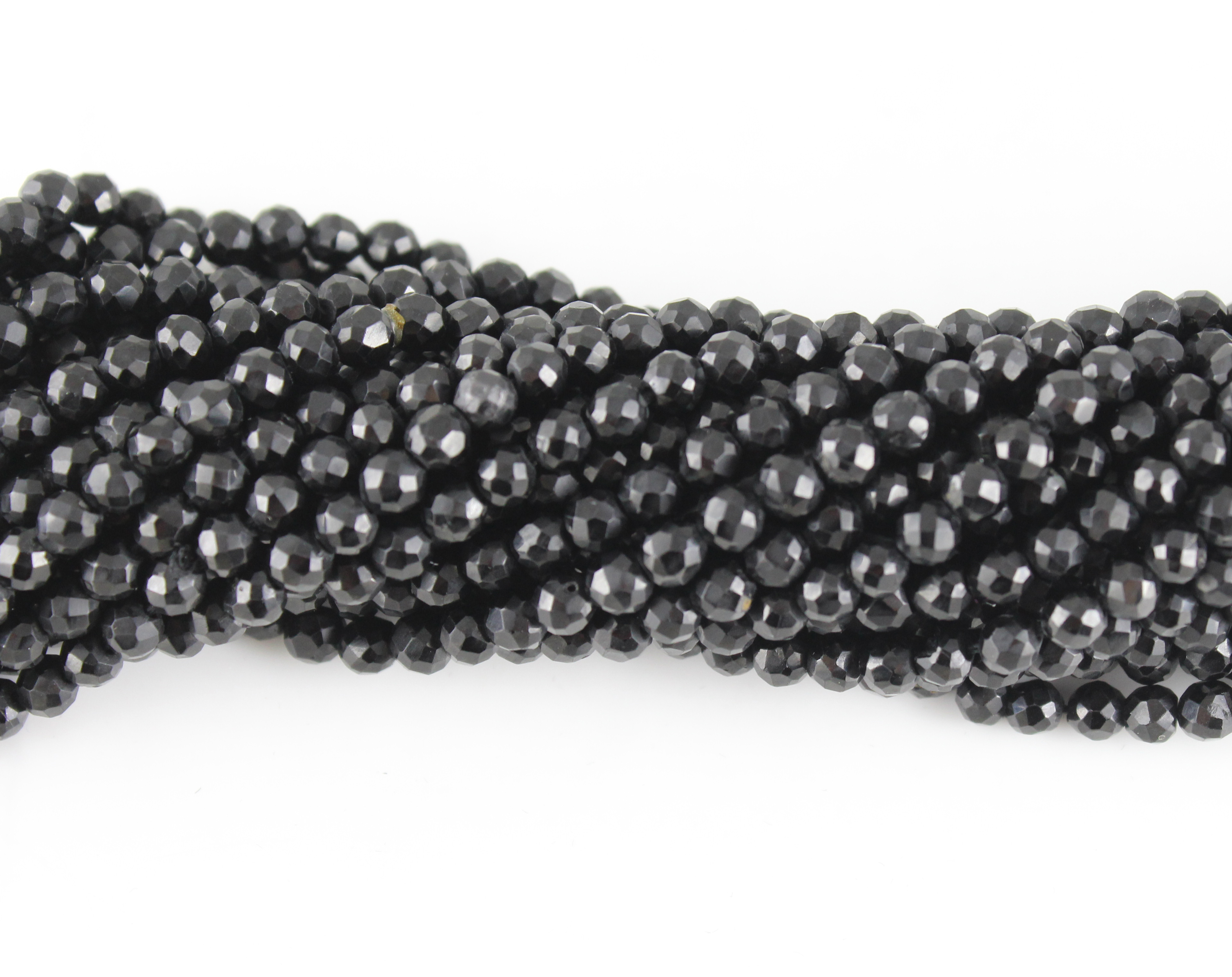 Black Spinel Micro Beads
