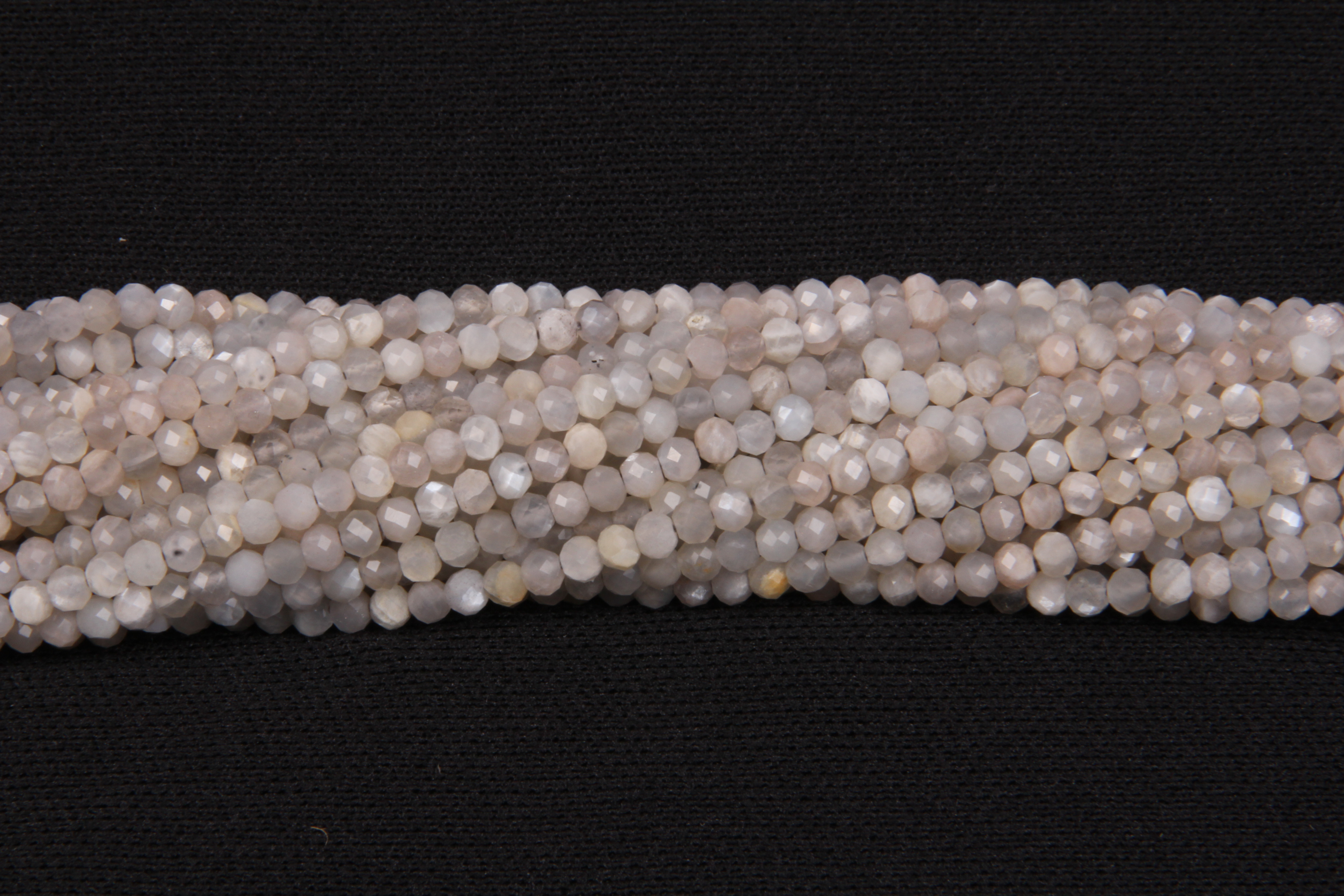 Grey Moonstone Micro Beads