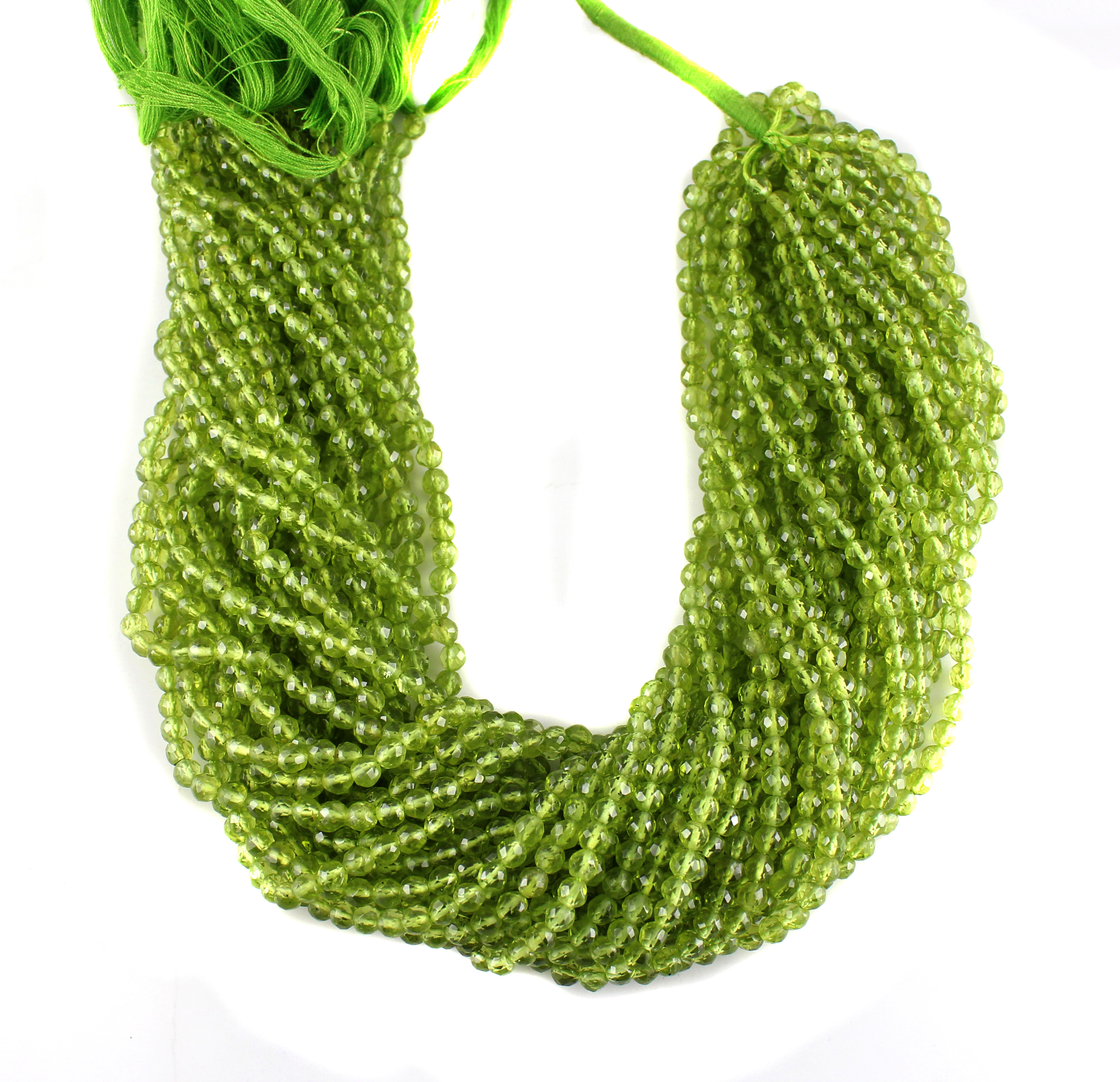 Peridot Micro Beads