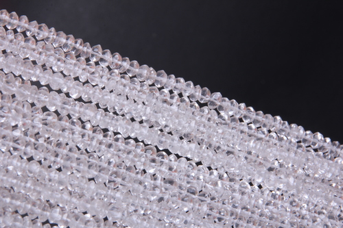 क्लियर क्रिस्टल क्वार्ट्ज़ माइक्रो बीड्स