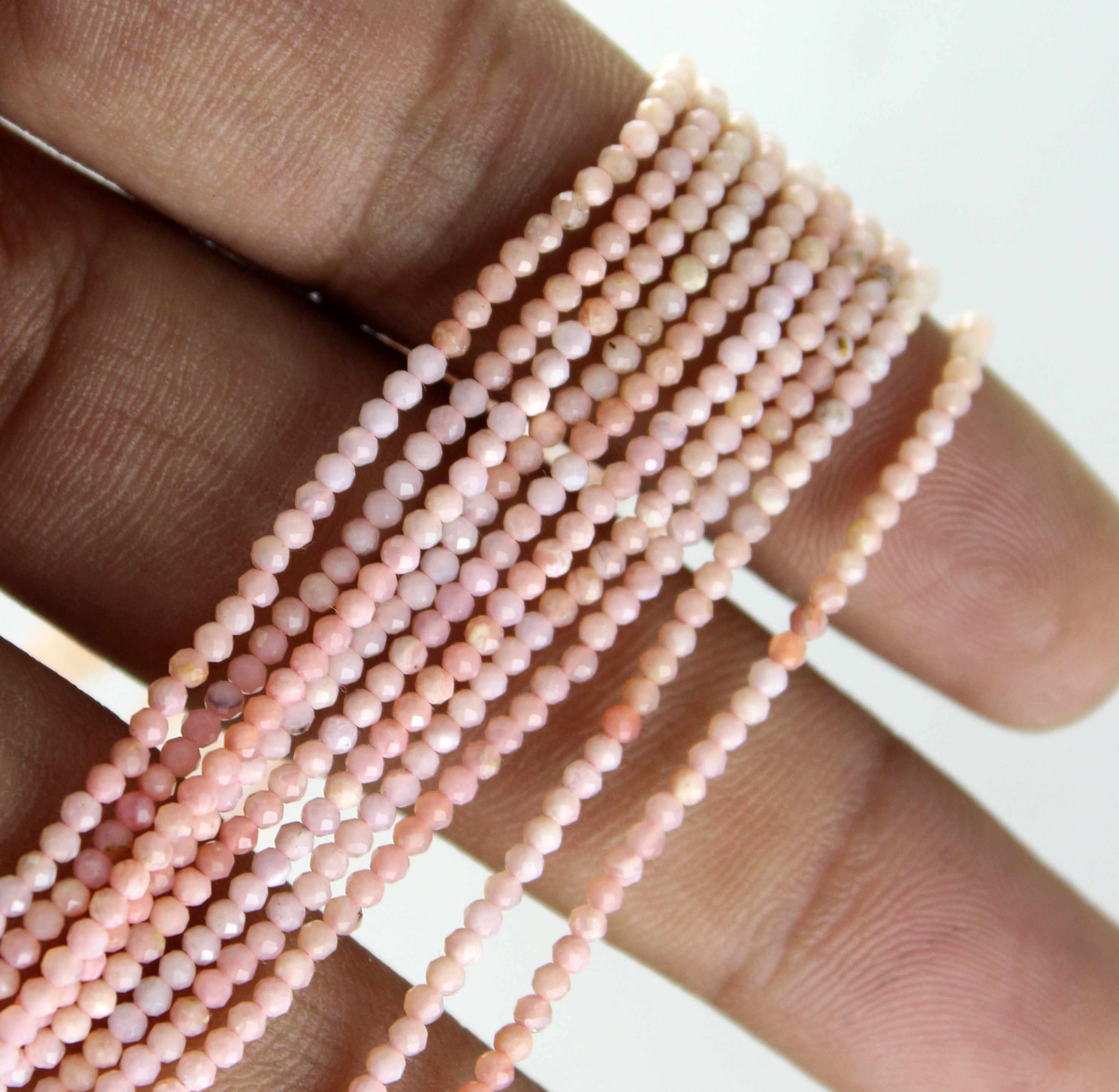 Pink Opal Micro Beads