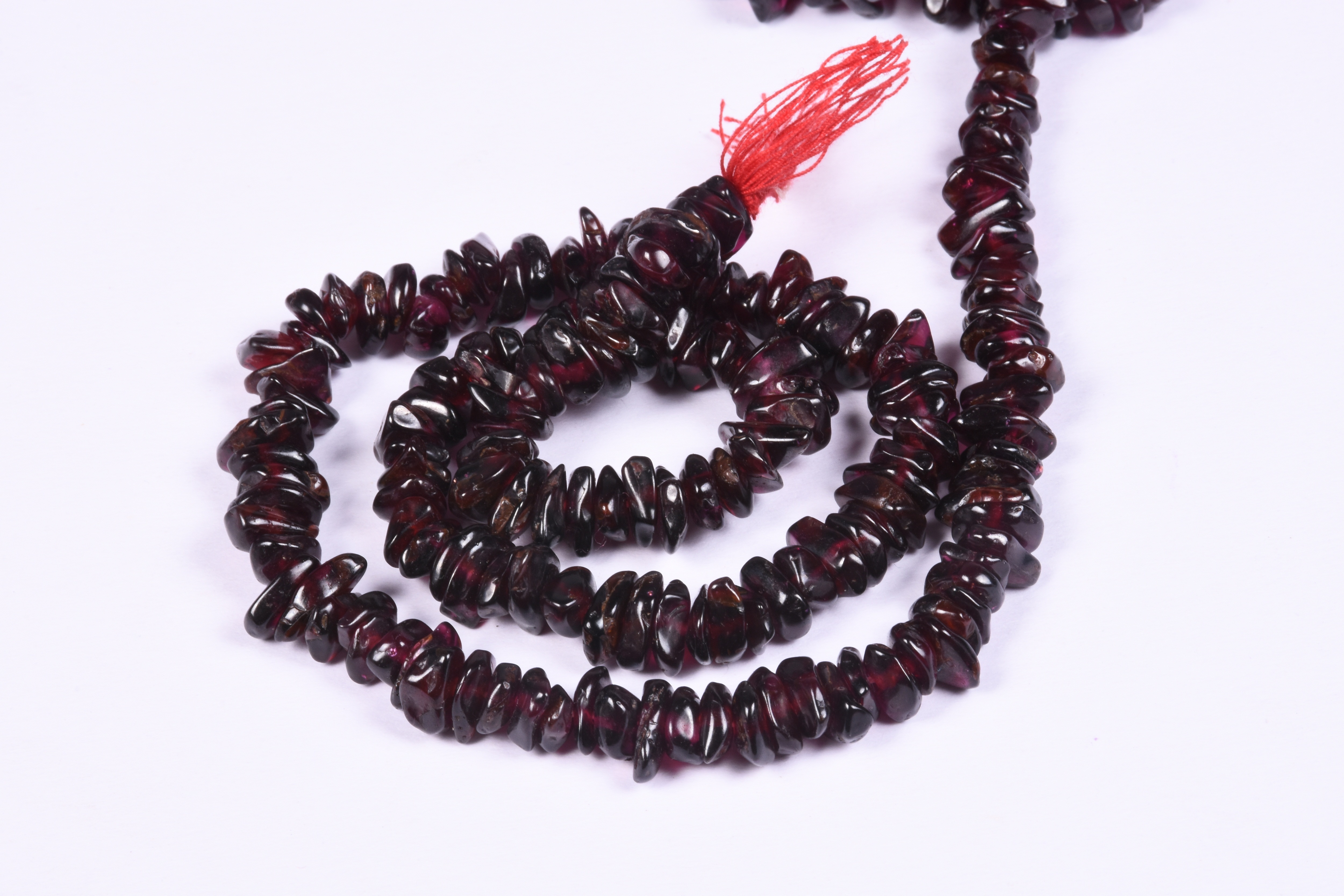 Garnet Natural Uncut Chips Beads