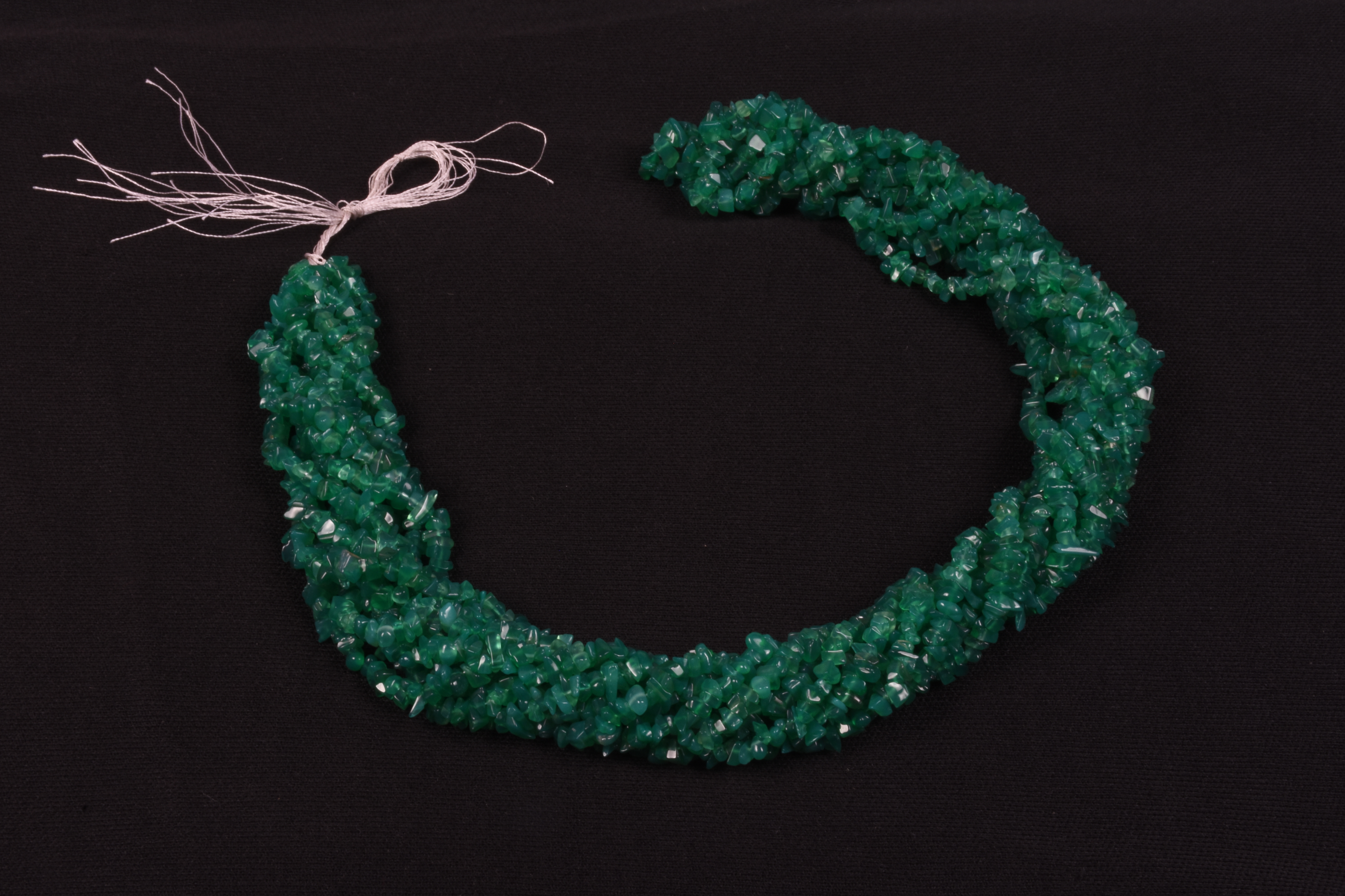 Green Onyx Uncut Chips Beads
