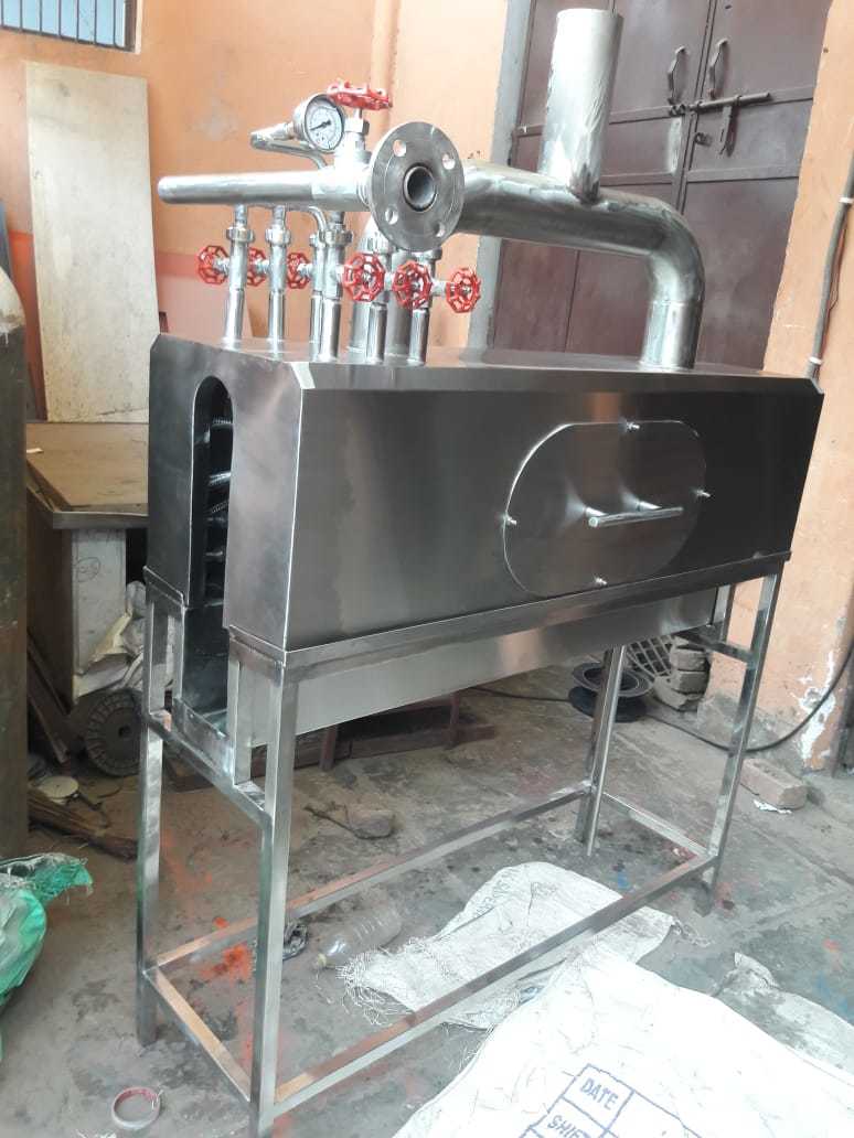 Steam Shrink Tunnel Machine - Stainless Steel, Variable Dimensions | Adjustable Conveyor Speed, Efficient Process, High Output, Steam Heating