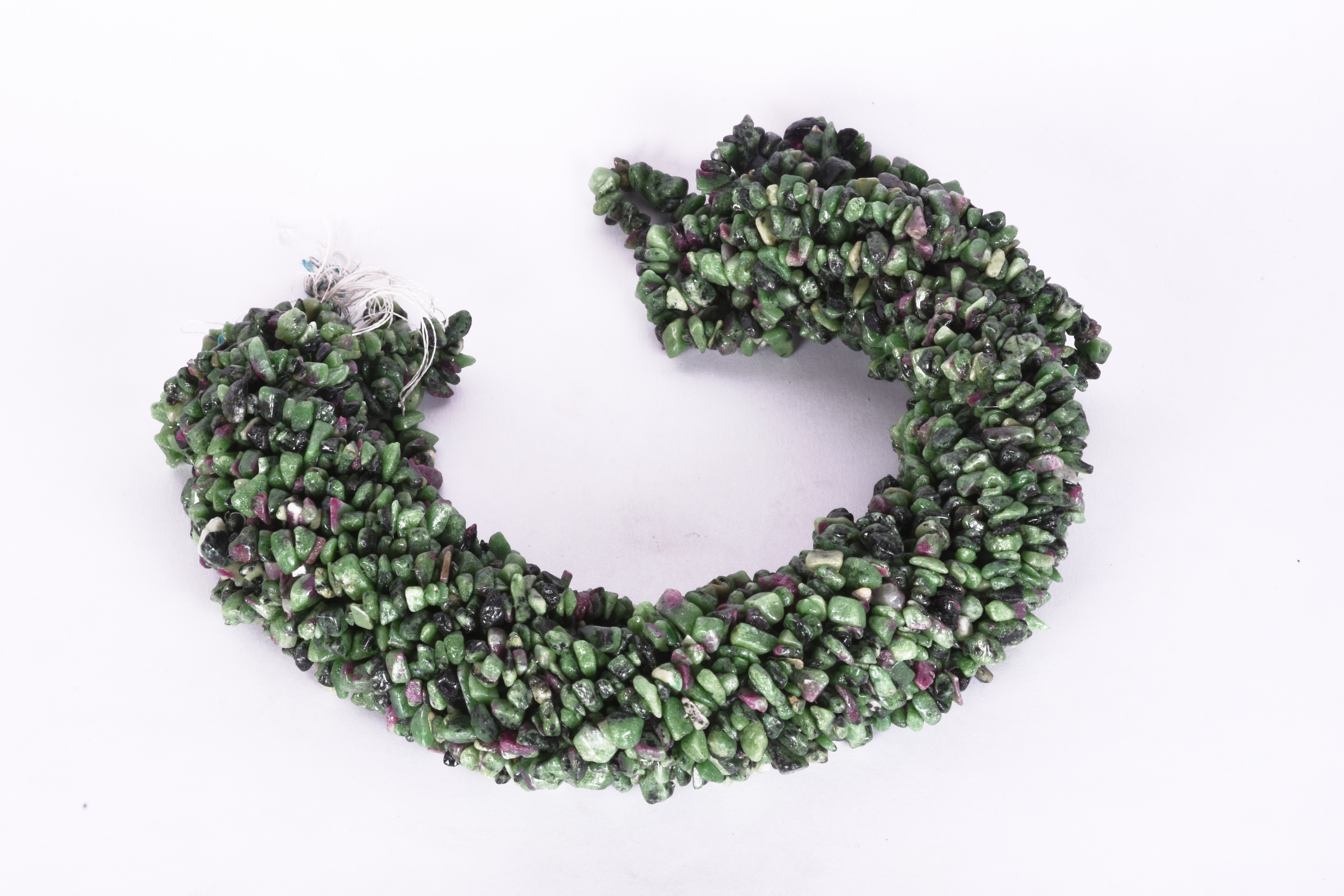 Ruby Zoisite Uncut Chips Beads