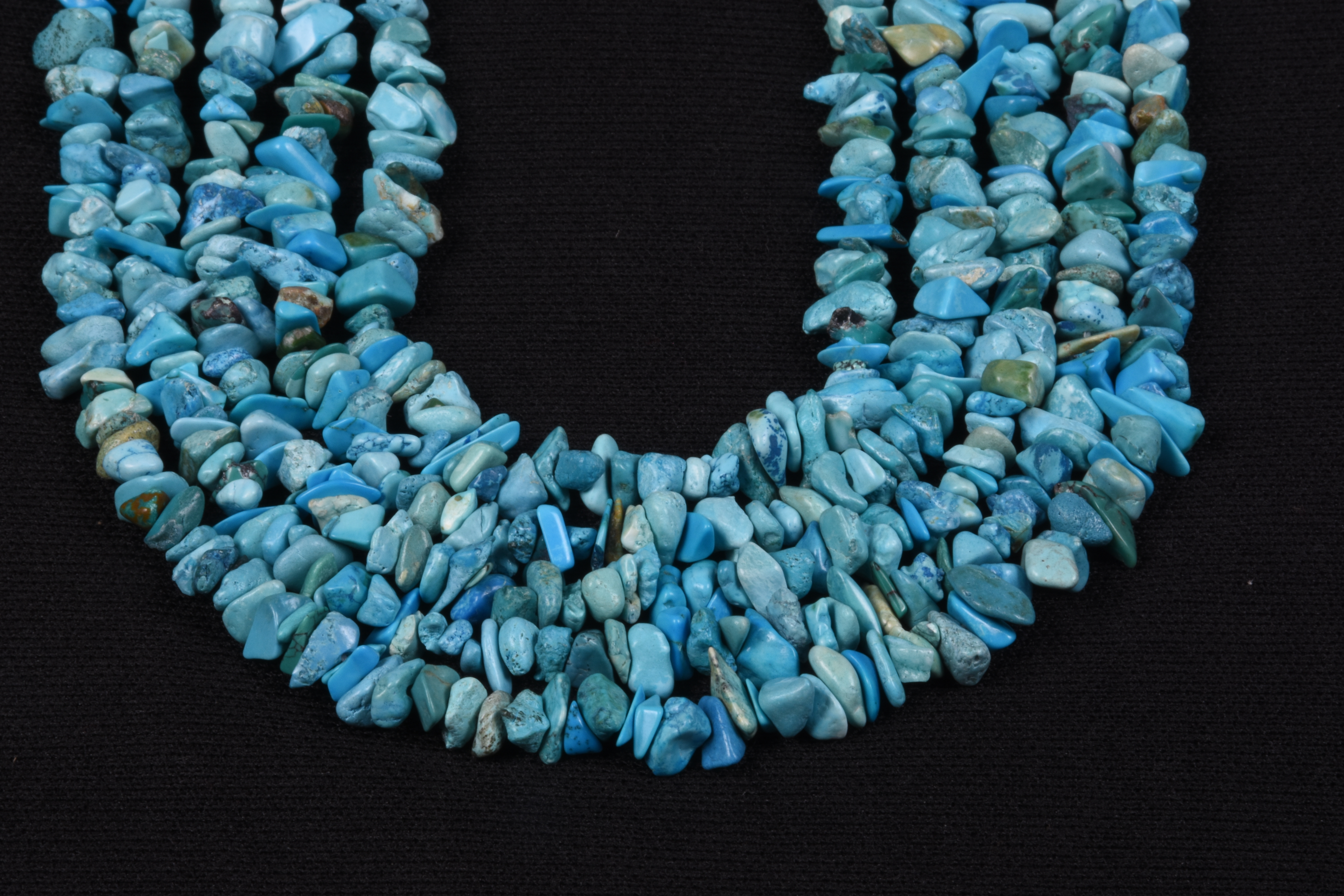 Turquoise Uncut Chip Beads