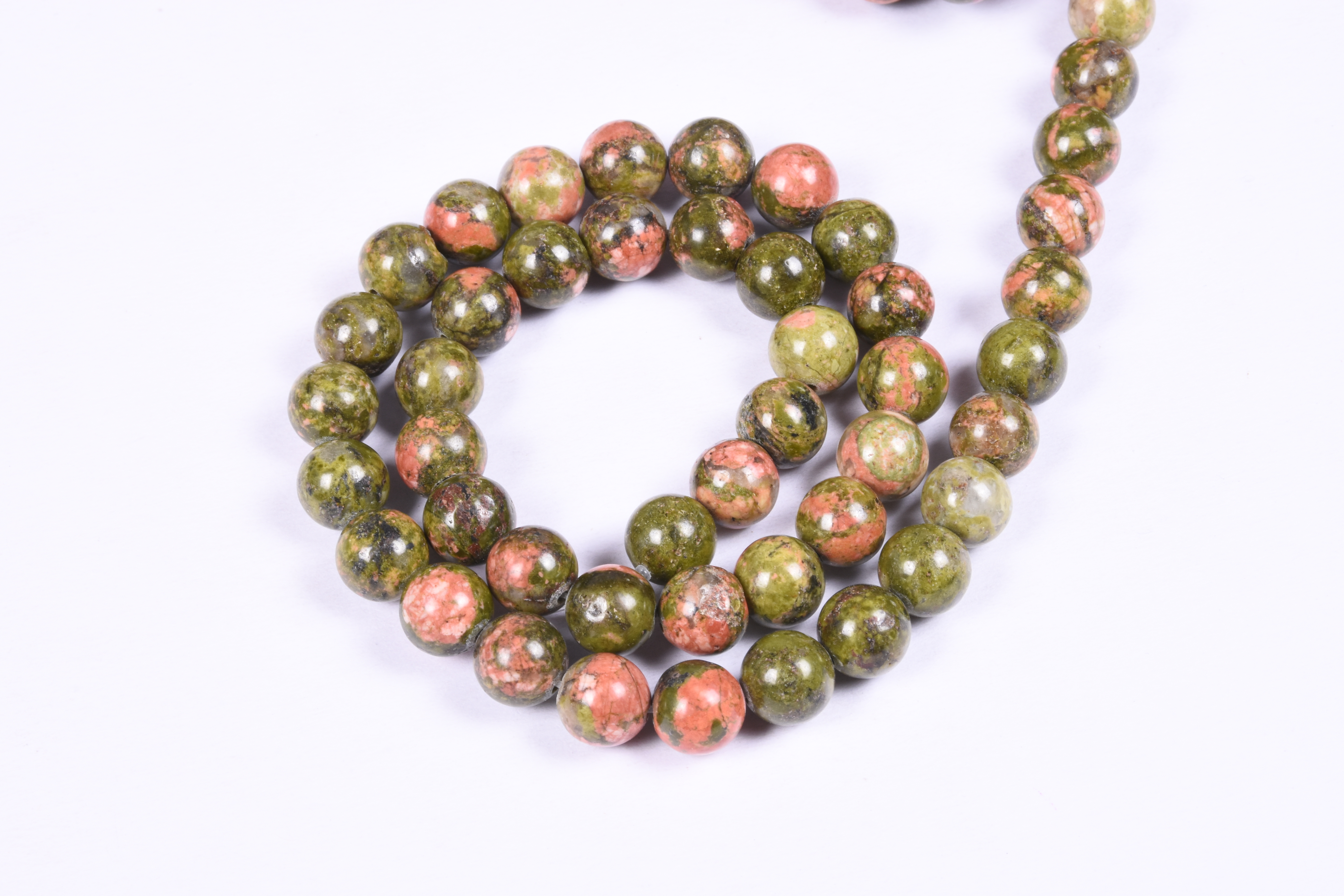 Unakaite Beads