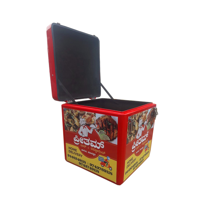 1818 Regular Non Led Delivery Box Top Opening Size: Od 480*480*500mm Id 470*470*492