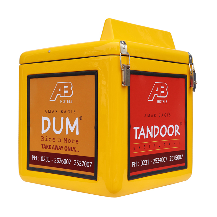 1818 Regular Led Delivery Box Top Opening Size: Od 455*476*470mm Id 420*450*460mm