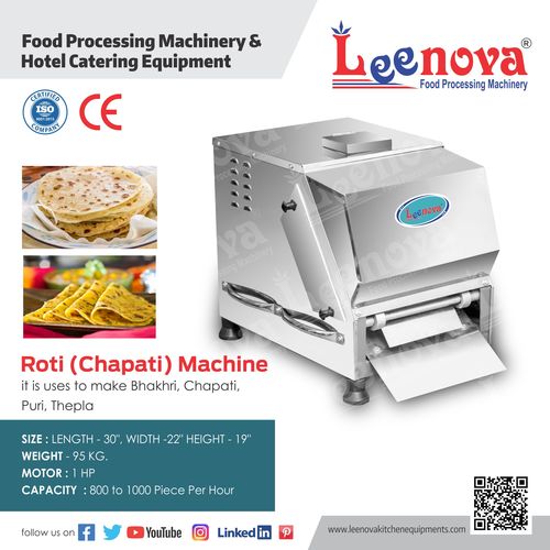 Chapati Making Machine Height: 19 Inch (In)