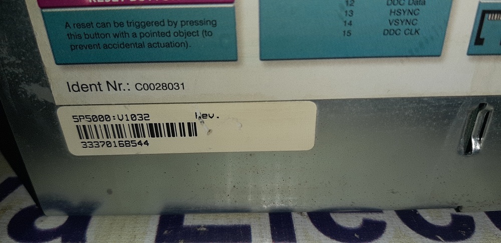 B & R Cpu 5p5000:v1032