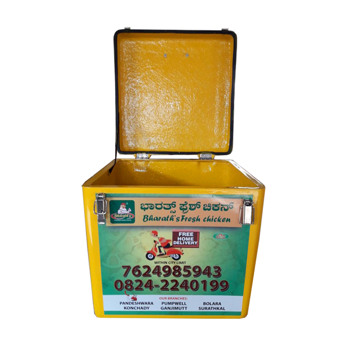 1818 Regular Non Led Gel Coat Finish Delivery Box Top Opening Size: Od 480*480*500mm Id 472*472*494mm