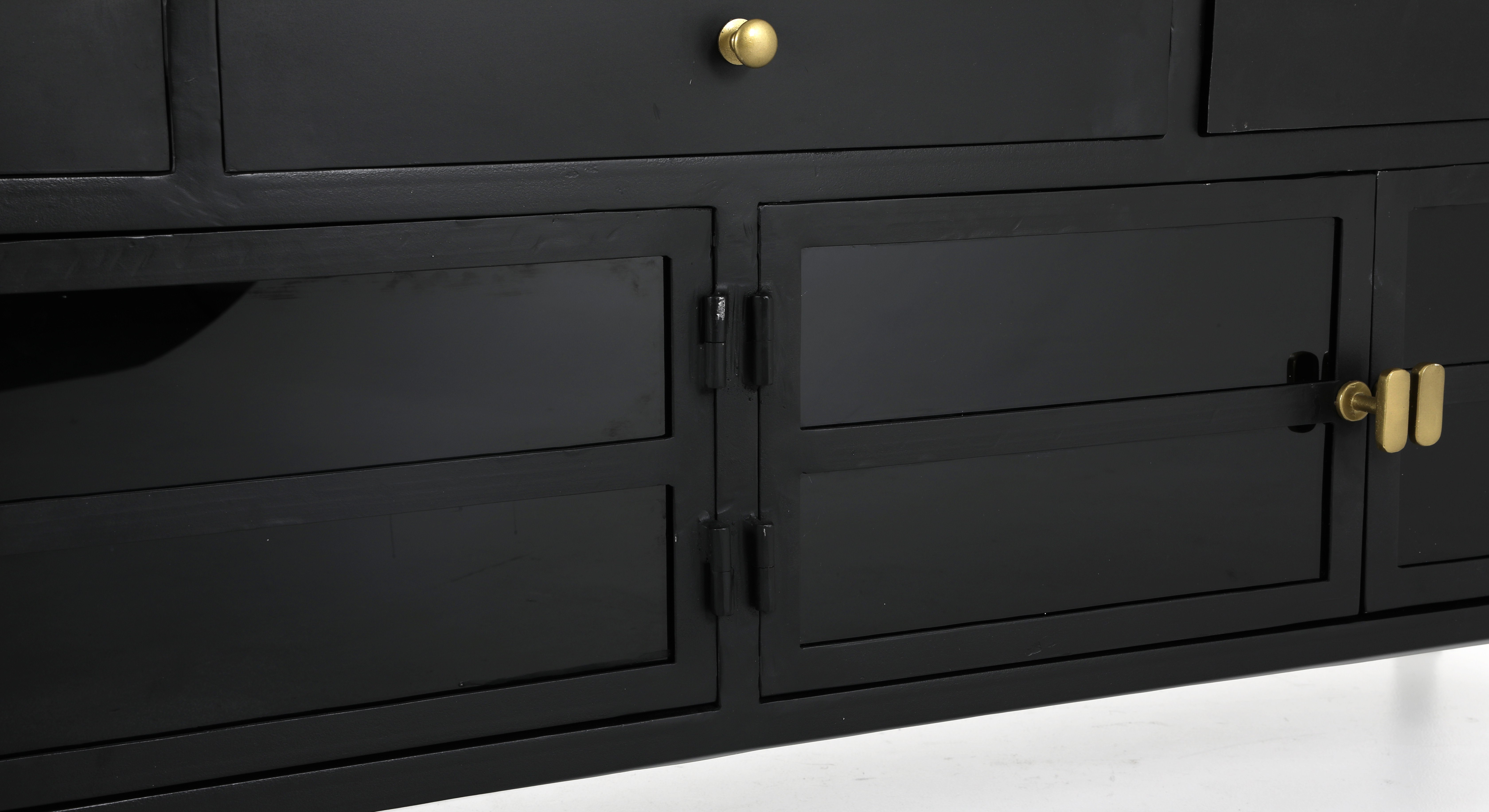 Sonu Handicrafts Industrial Sideboard With Drawer