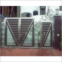 Silver Stainless Steel Gates