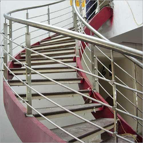 Silver Designer Stainless Steel Railings