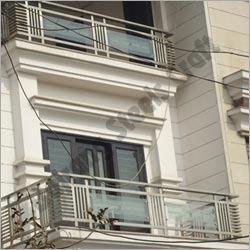 स्टेनलेस स्टील फैंसी रेलिंग